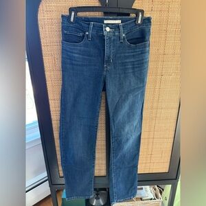 Levi’s Women’s Straight Blue Jeans